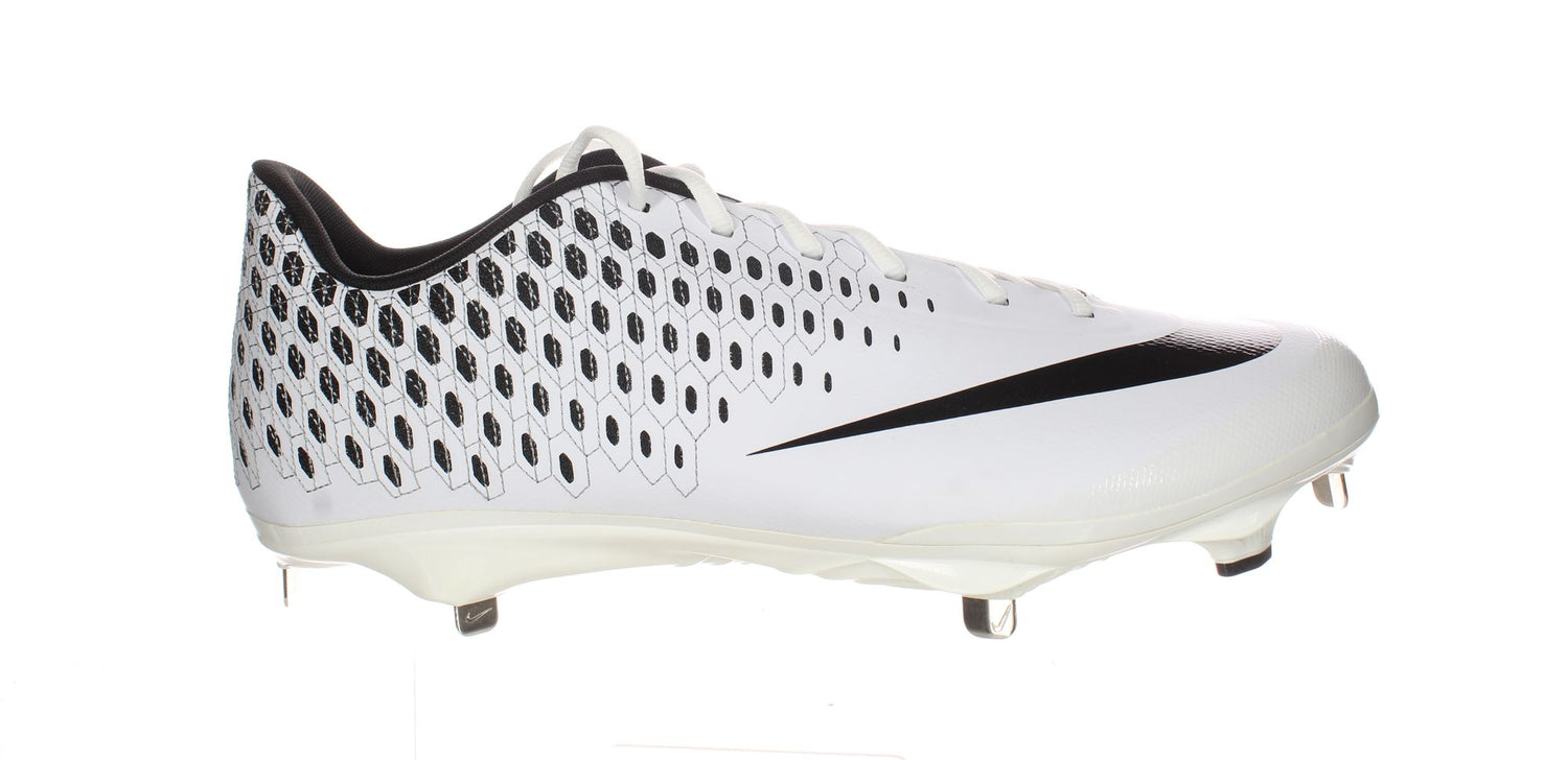 Nike White Mens Cleats Sz 14