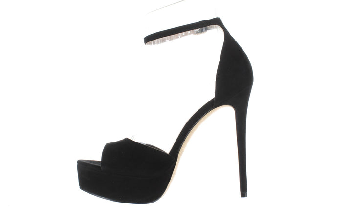 Rachel Zoe Black Womens Ankle Strap Sz 9