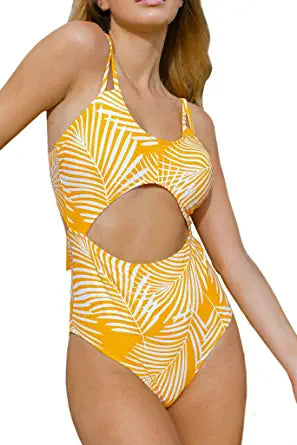 Cupshe Womens One Piece Swimsuit Sz Medium