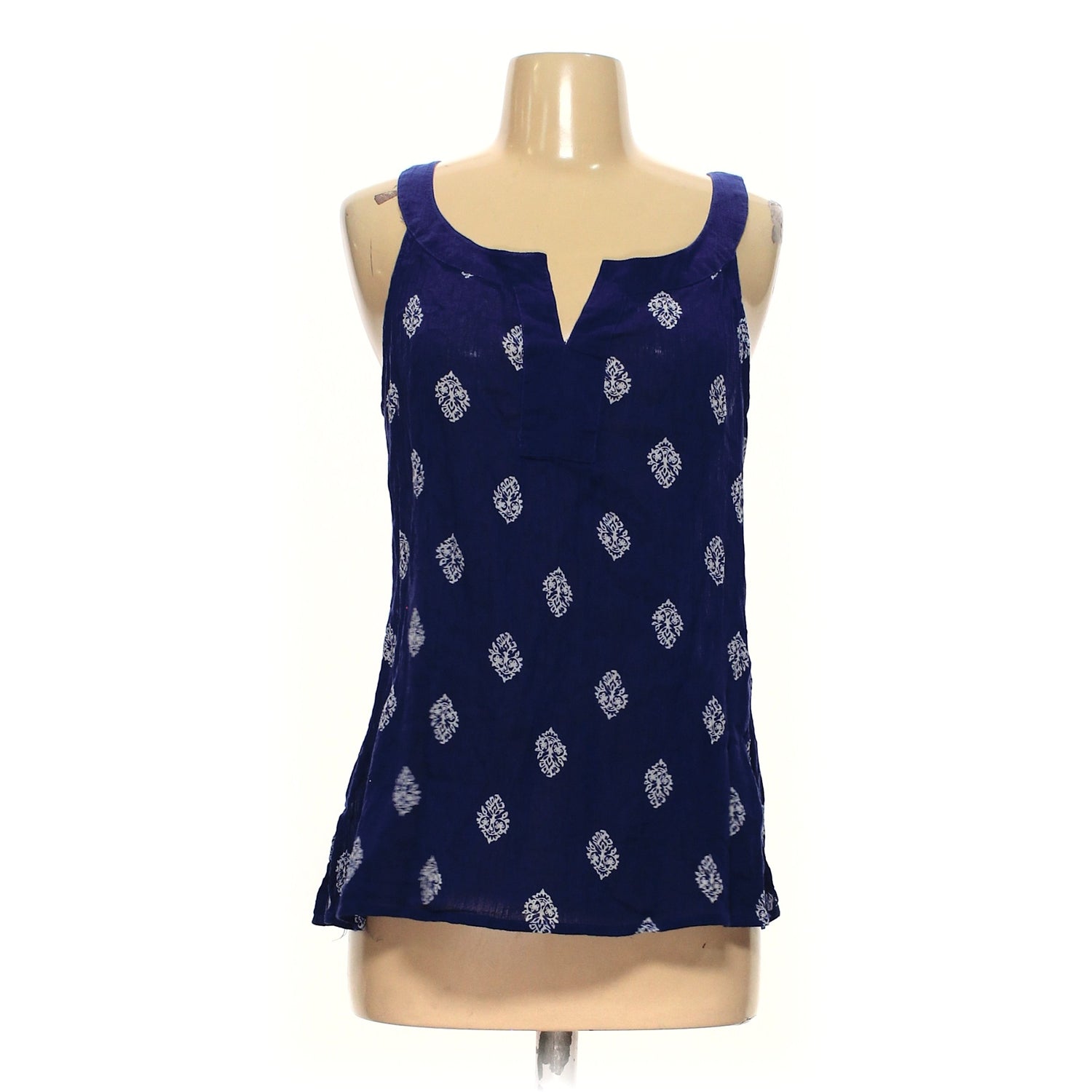 Old Navy Blue/Navy Womens Sleeveless Top Sz S