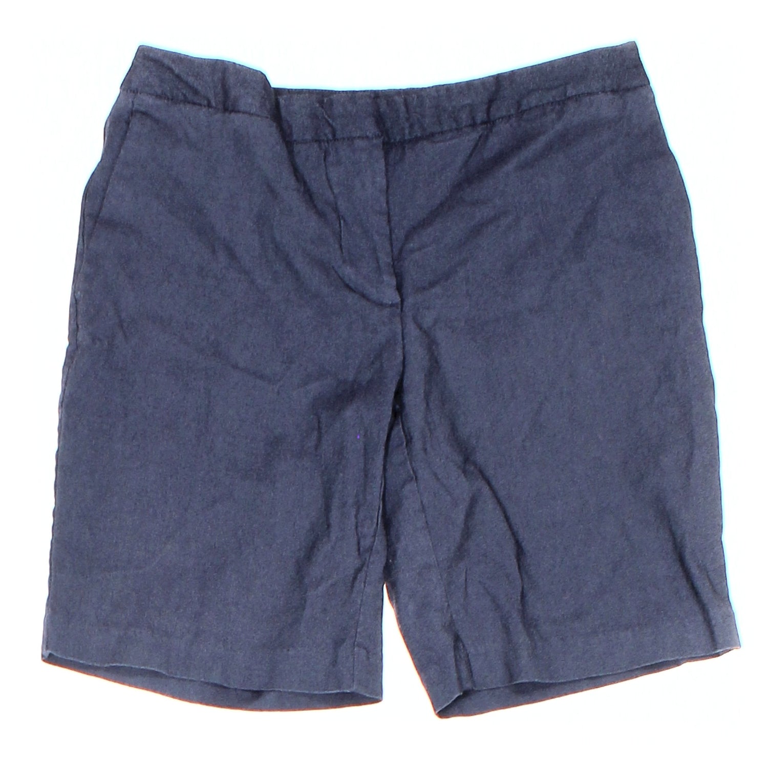 Mario Serrani Blue/Navy Womens Shorts Sz 2