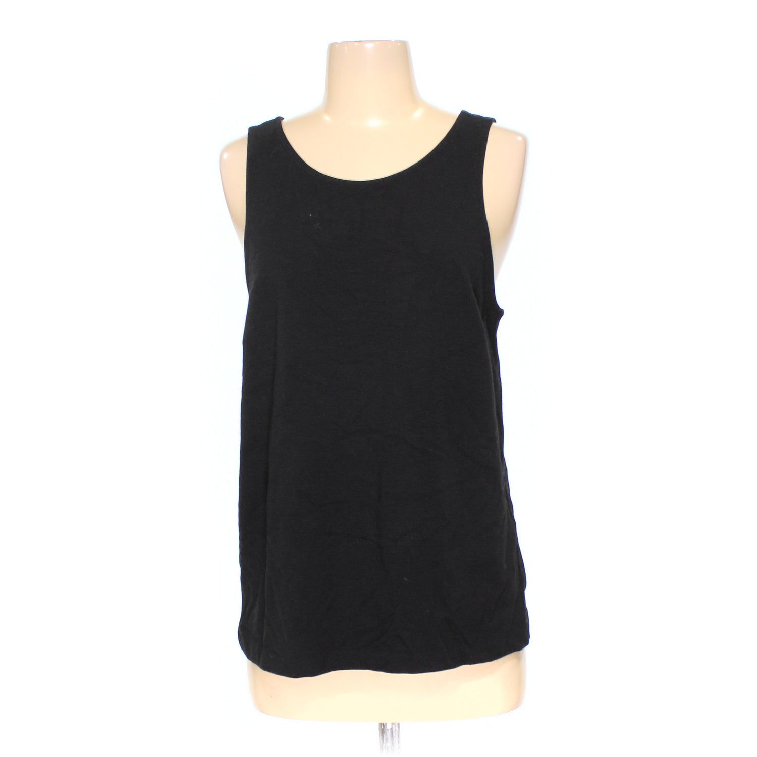 J.Crew Black Womens Sleeveless Top Sz M