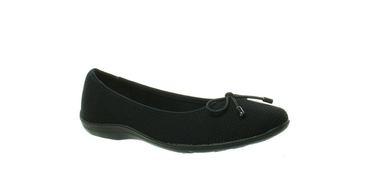 Hush Puppies Black Womens Ballet Sz 6.5