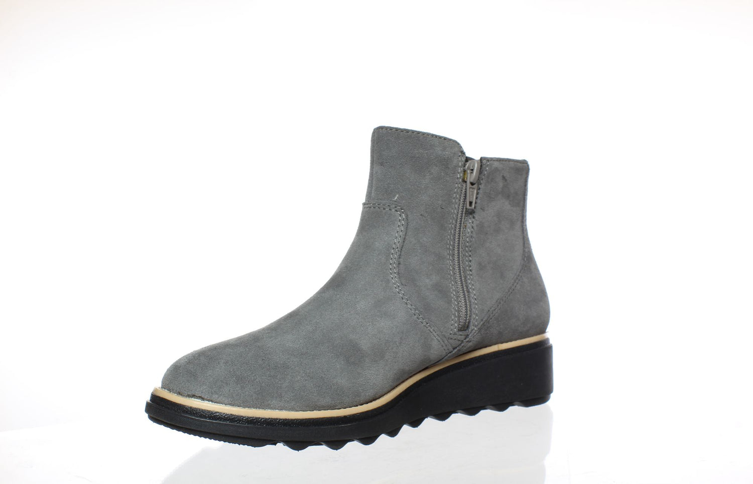 Clarks Grey Womens Ankle Sz 6