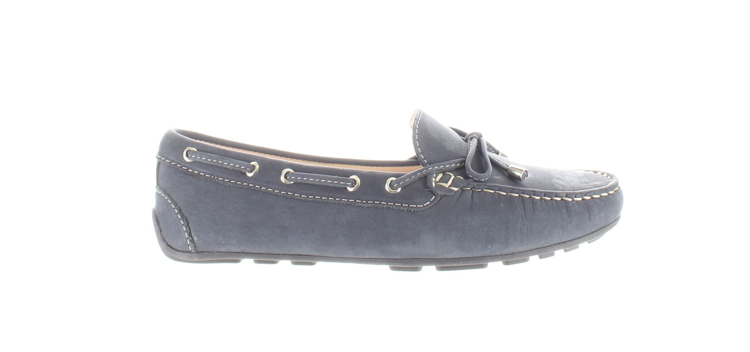 Driver Club Usa Blue/Navy Womens Moccasins Sz 5.5