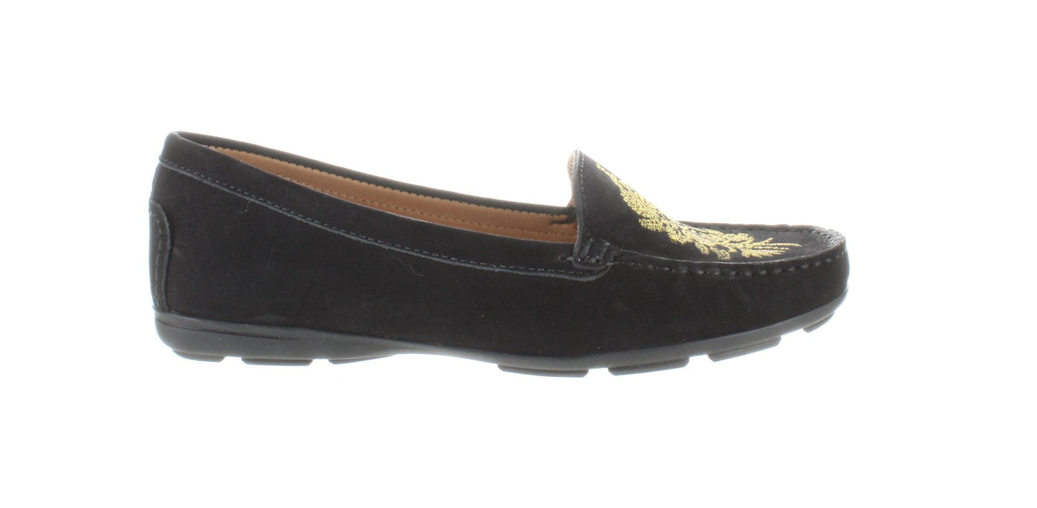 Driver Club Usa Black Womens Loafer Sz 6.5