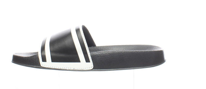 Unlisted By Kenneth Cole Black Mens Slide Sz 9