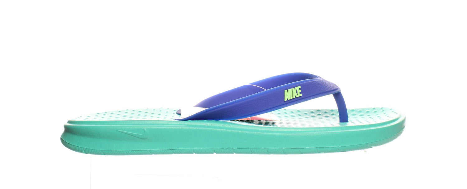 Nike Blue/Navy Mens Flip Flop Sz 15