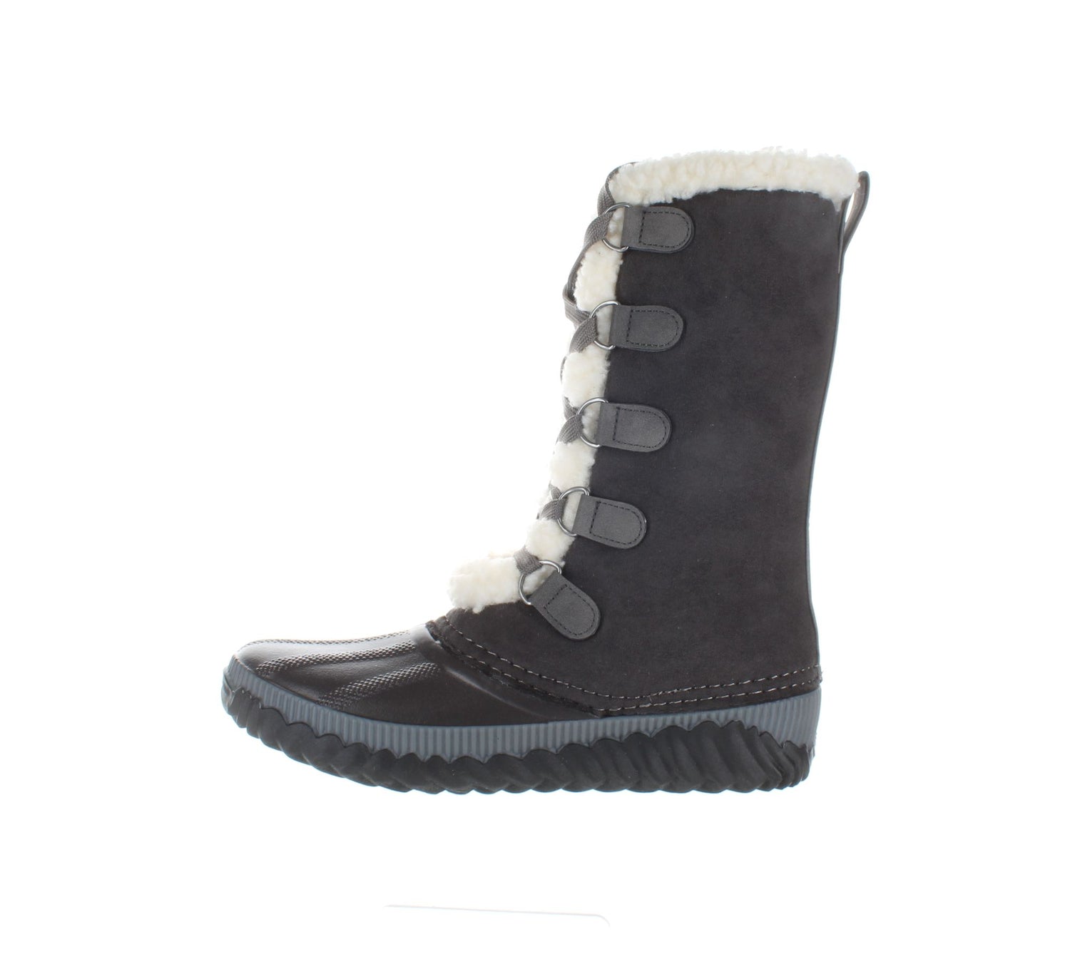 Journee Collection Grey Womens Snow Sz 6