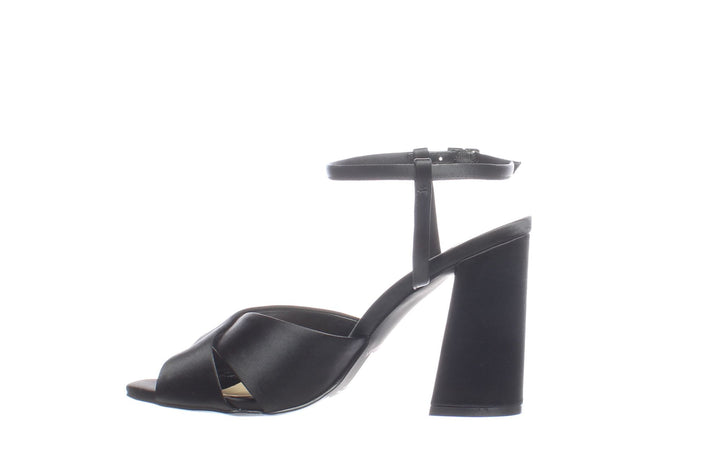 Kristin Cavallari Black Womens Ankle Strap Sz 8.5