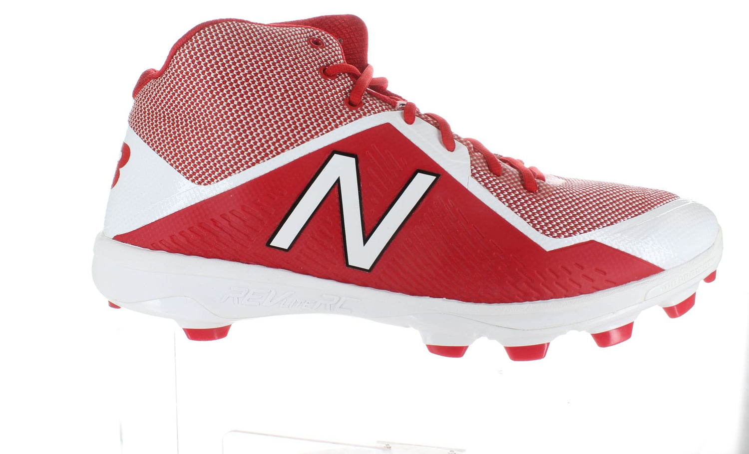 New Balance Red Mens Cleats Sz 16