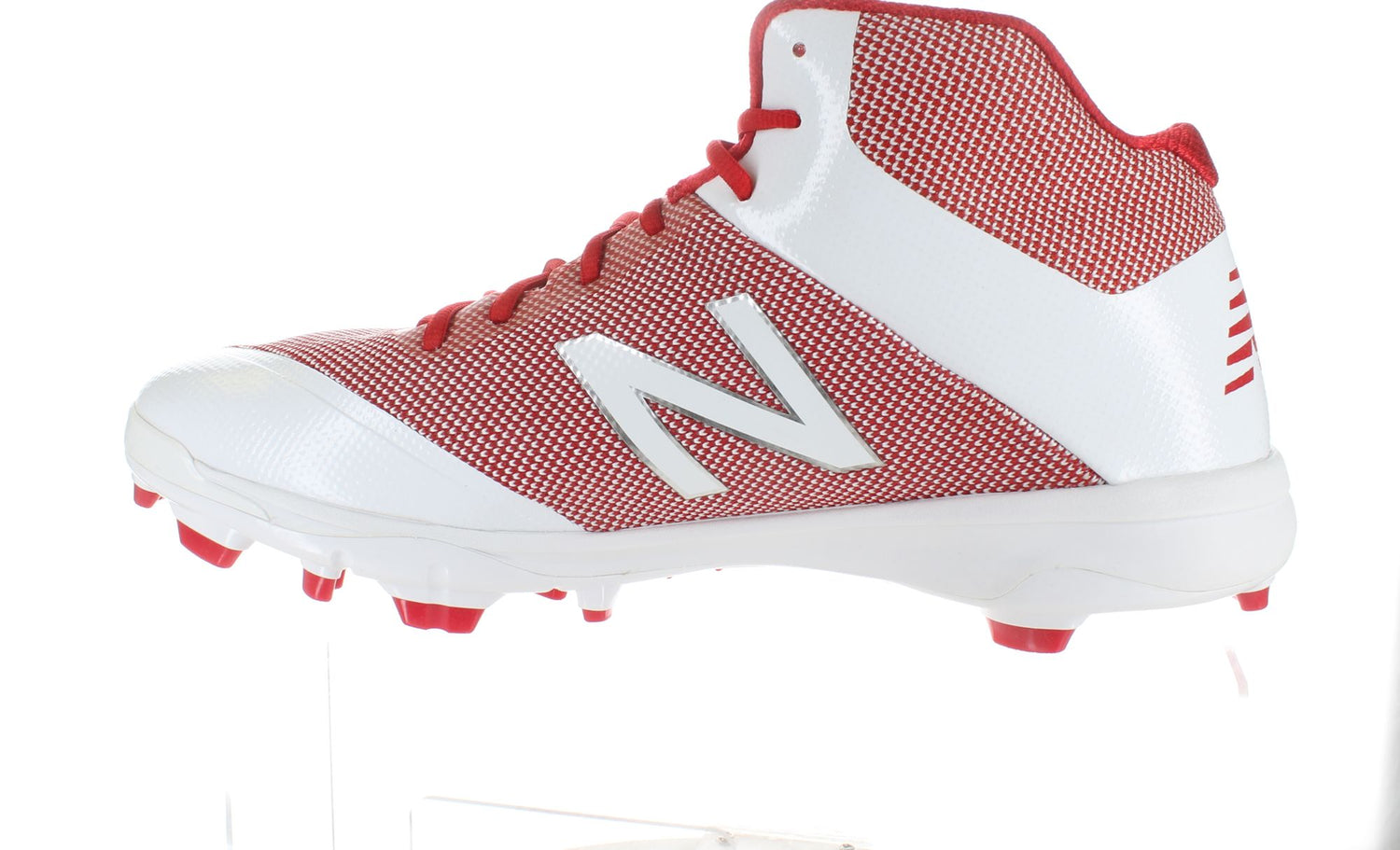 New Balance Red Mens Cleats Sz 16