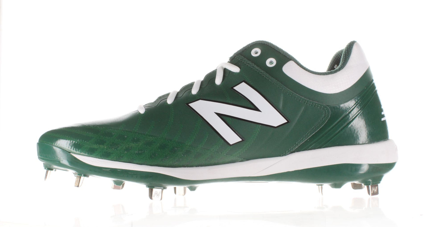 New Balance Green Mens Cleats Sz 15