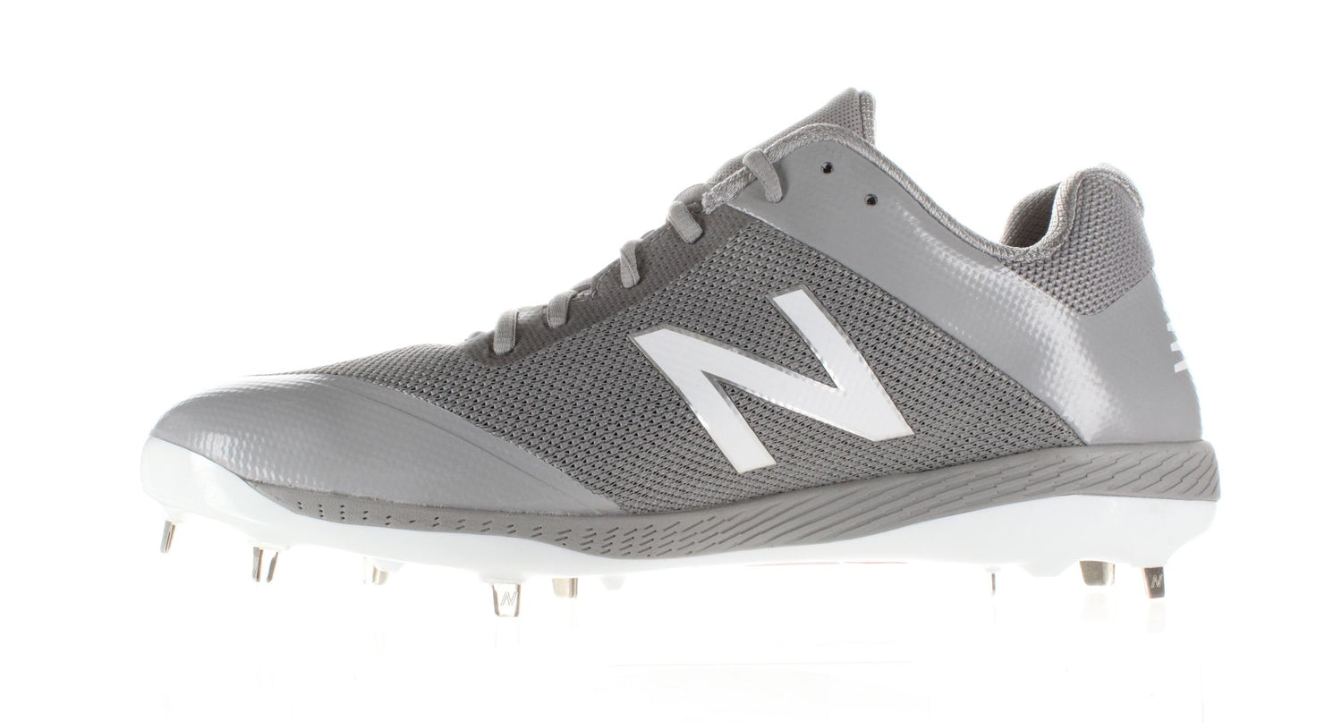 New Balance Grey Mens Cleats Sz 16