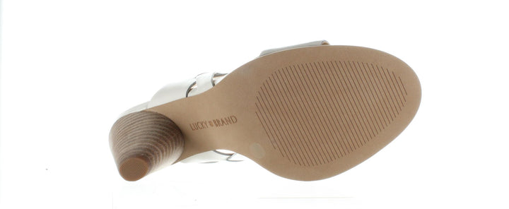 Lucky Brand Beige Womens Slingback Sz 8.5
