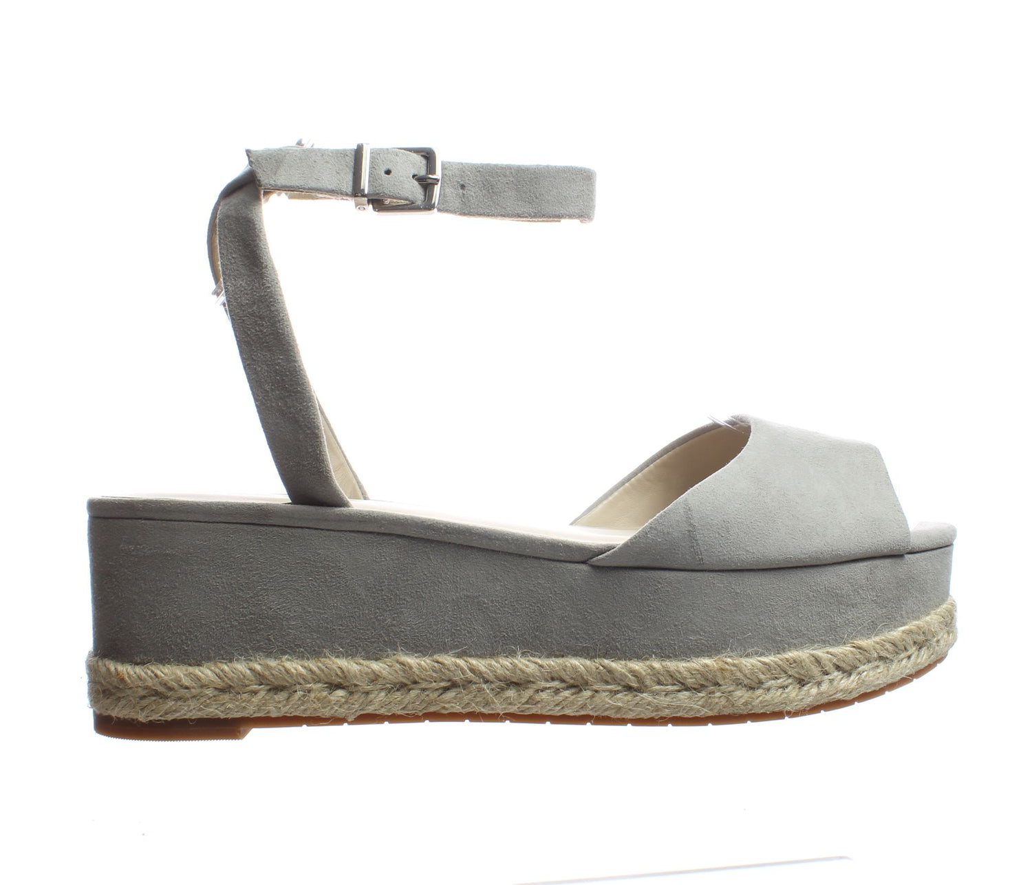 Kenneth Cole Grey Womens Espadrille Sz 8.5