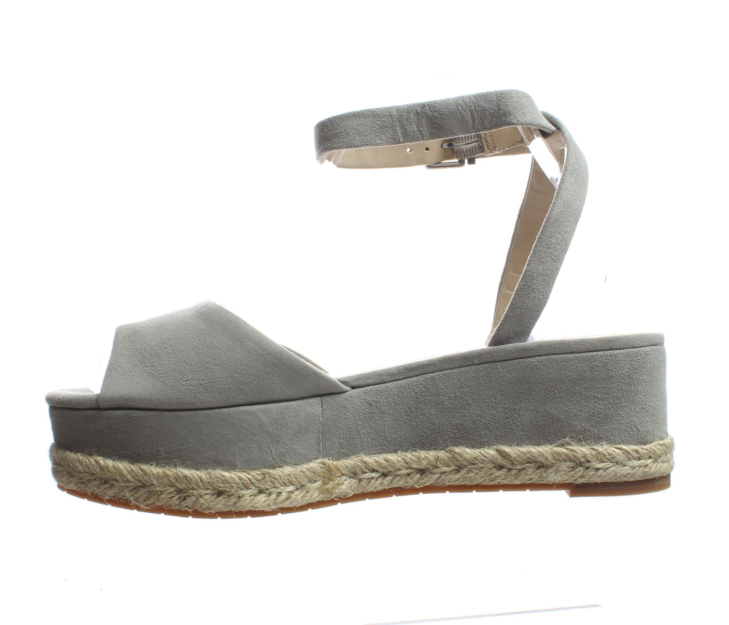 Kenneth Cole Grey Womens Espadrille Sz 8.5