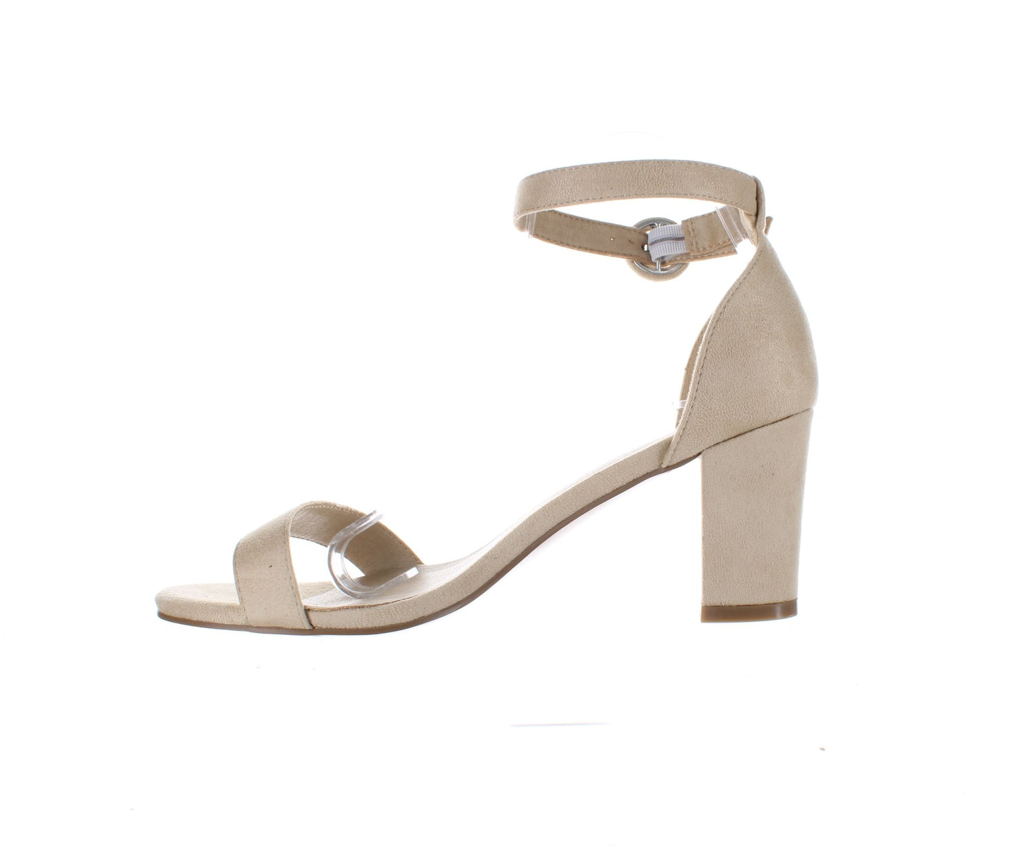 Idifu Beige Womens Ankle Strap Sz 9