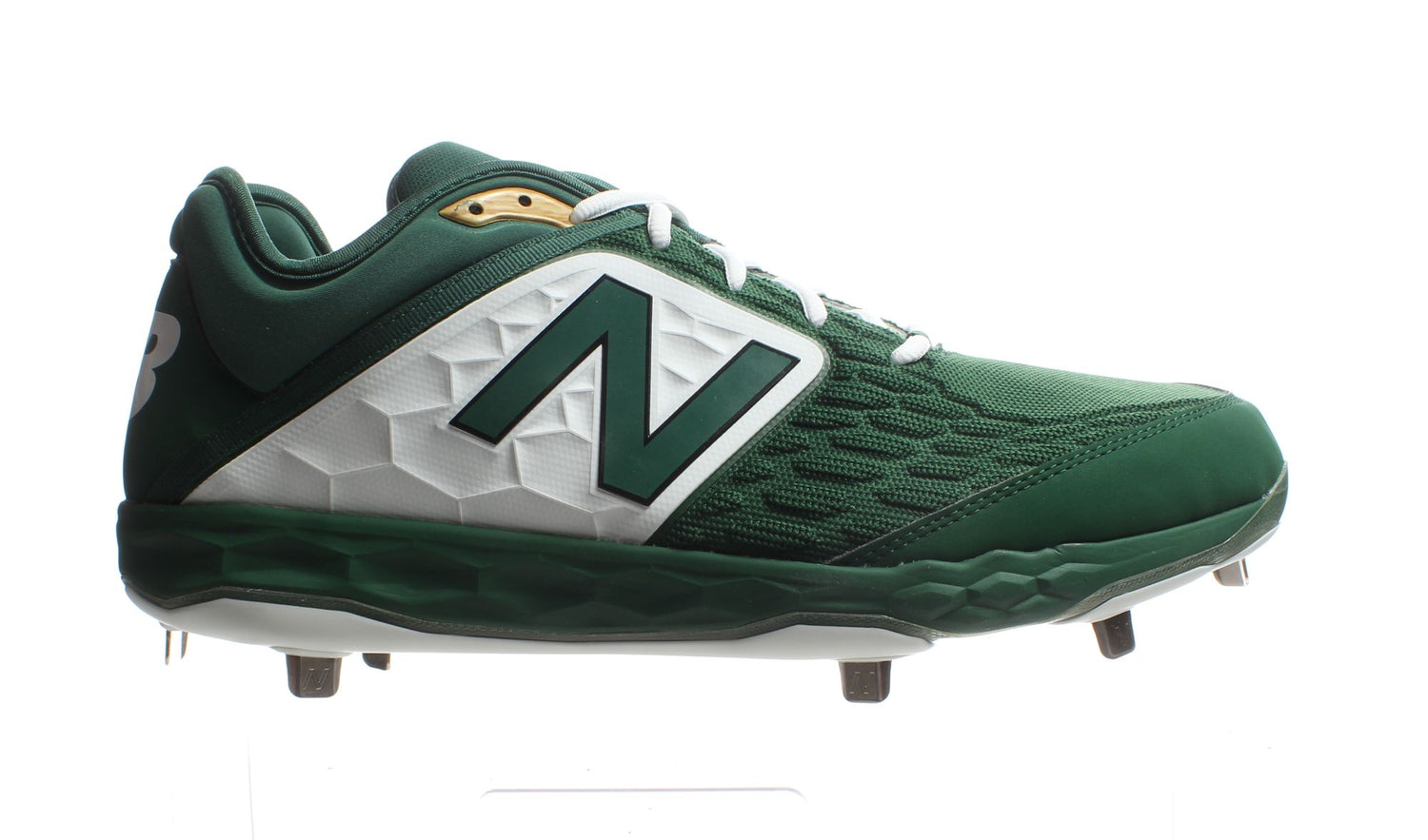 New Balance Green Mens Cleats Sz 15