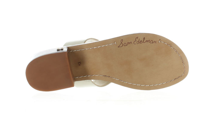 Sam Edelman Beige Womens T-Strap Sz 8.5