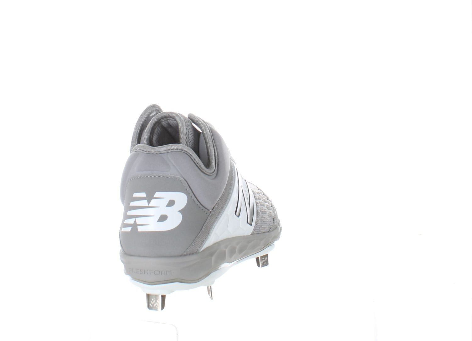 New Balance Grey Mens Cleats Sz 5