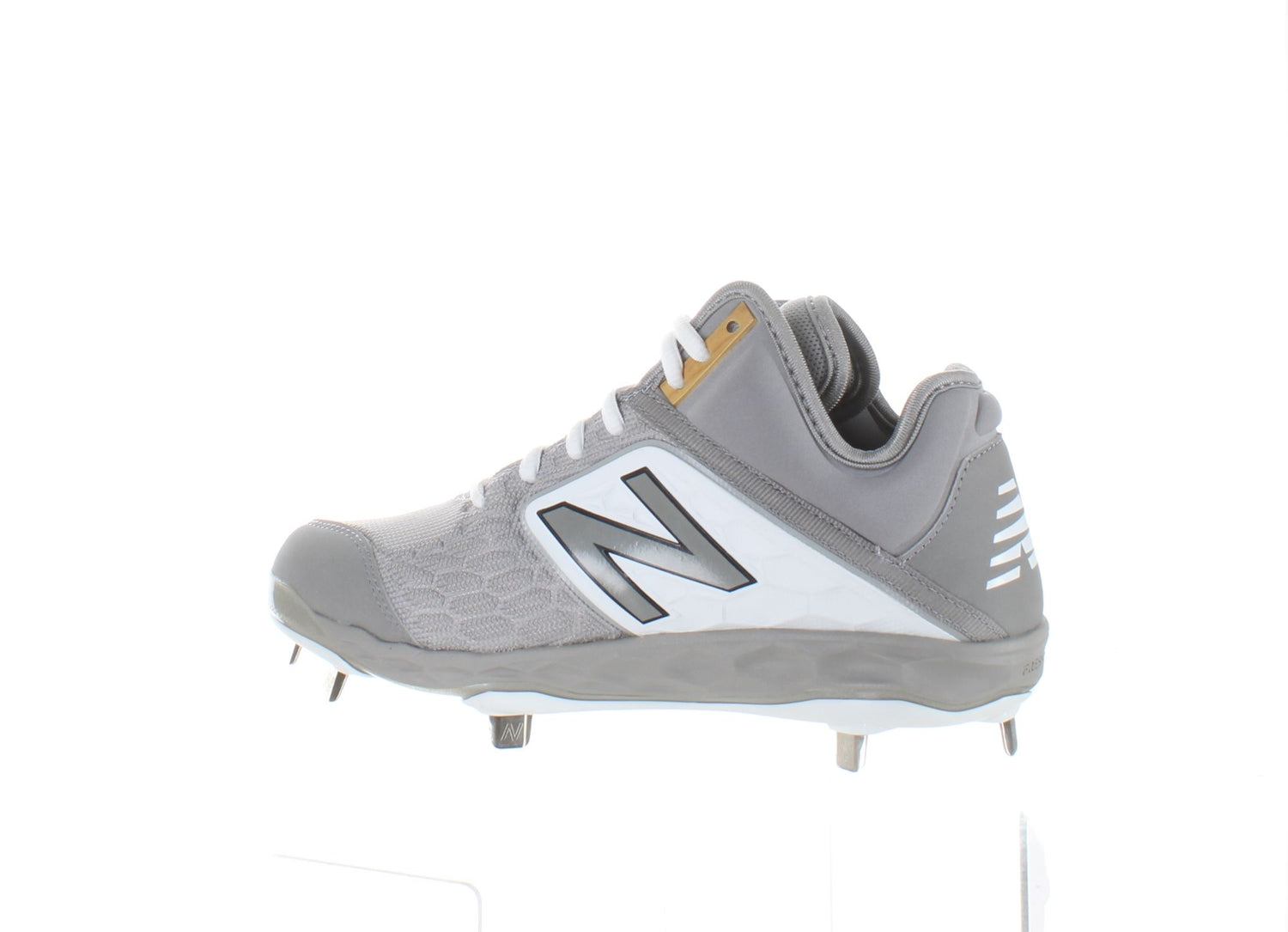 New Balance Grey Mens Cleats Sz 5