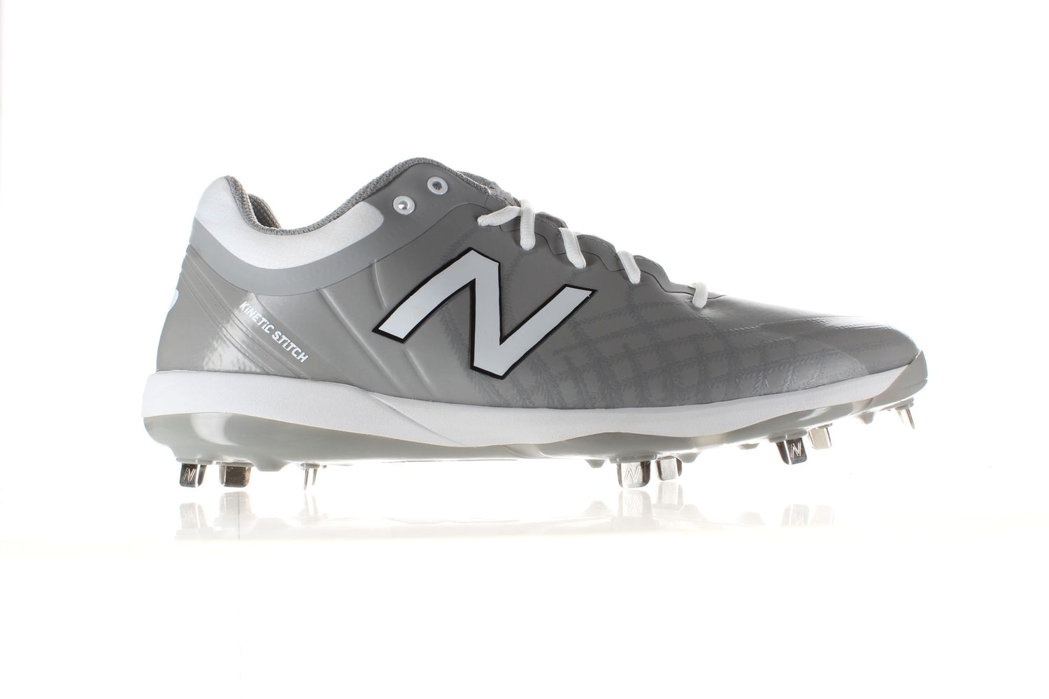 New Balance Grey Mens Cleats Sz 16