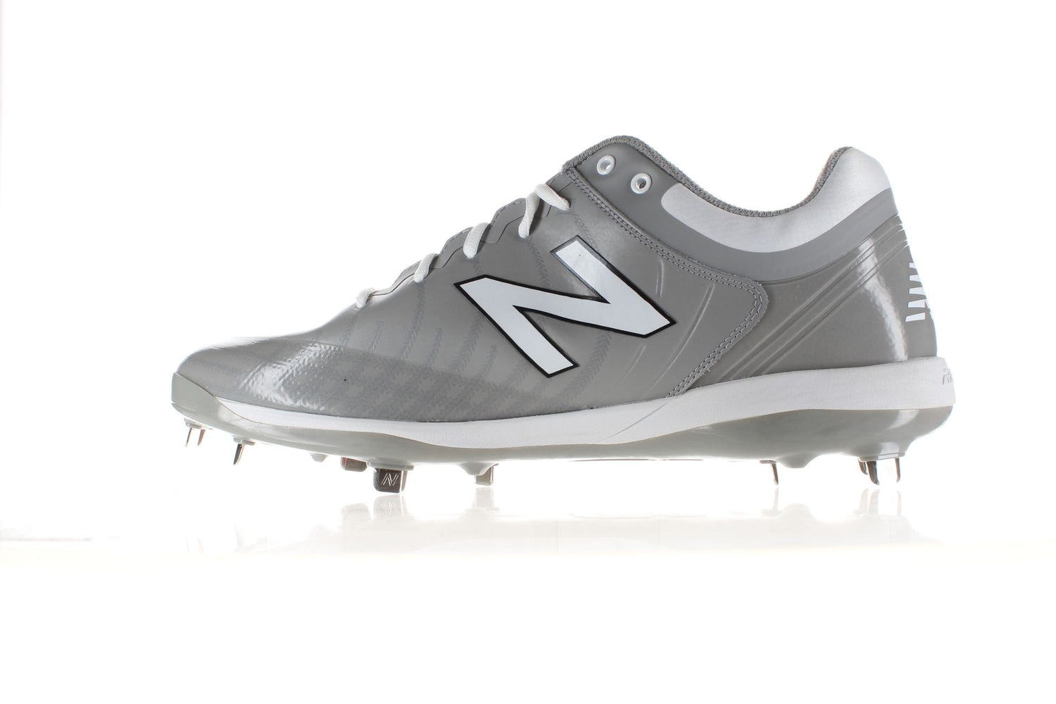 New Balance Grey Mens Cleats Sz 16