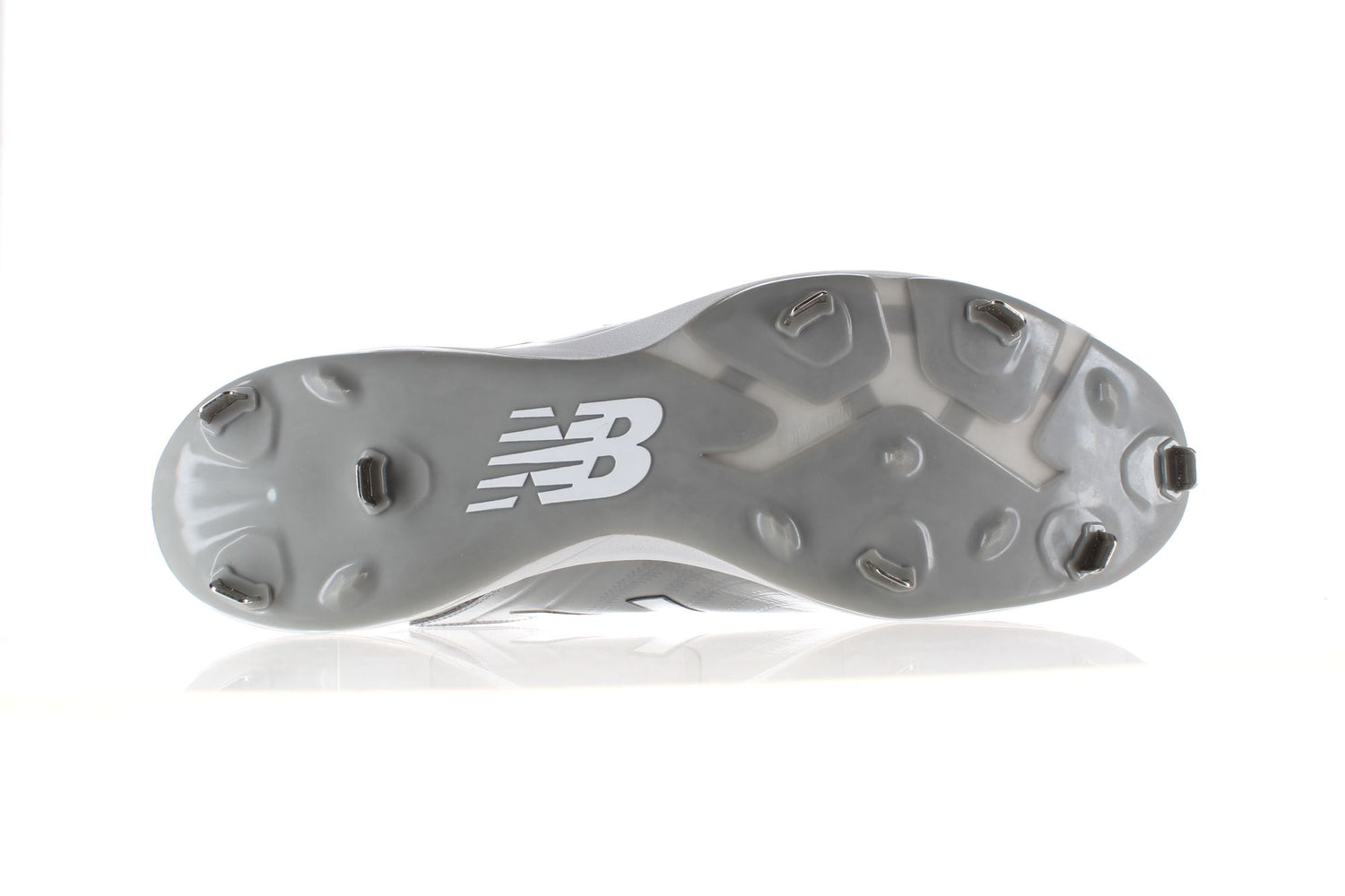 New Balance Grey Mens Cleats Sz 16