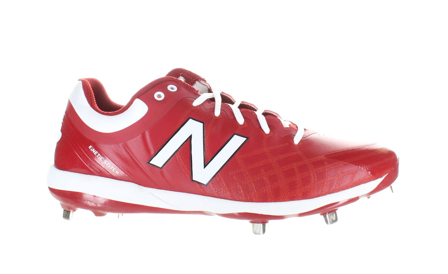 New Balance Red Mens Cleats Sz 16