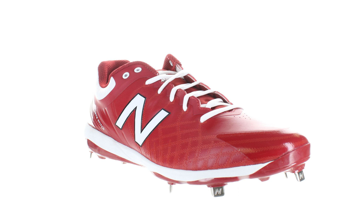 New Balance Red Mens Cleats Sz 16