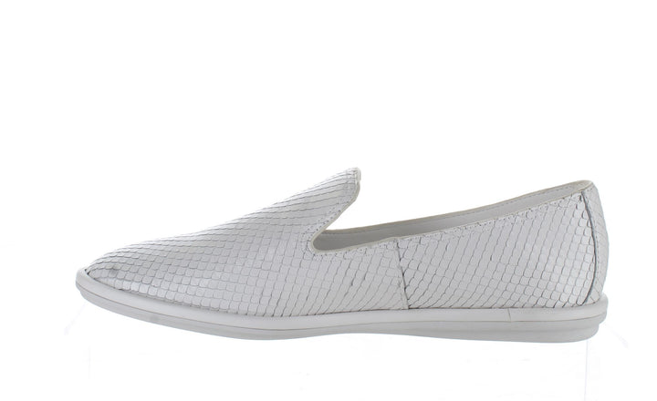 Calvin Klein White Womens Loafer Sz 10