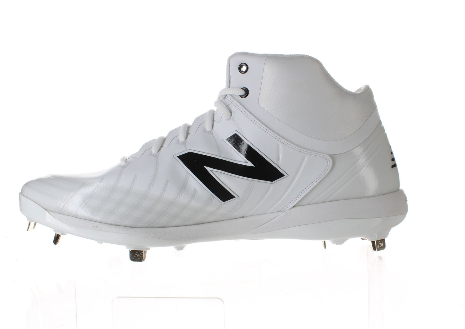 New Balance White Mens Cleats Sz 16