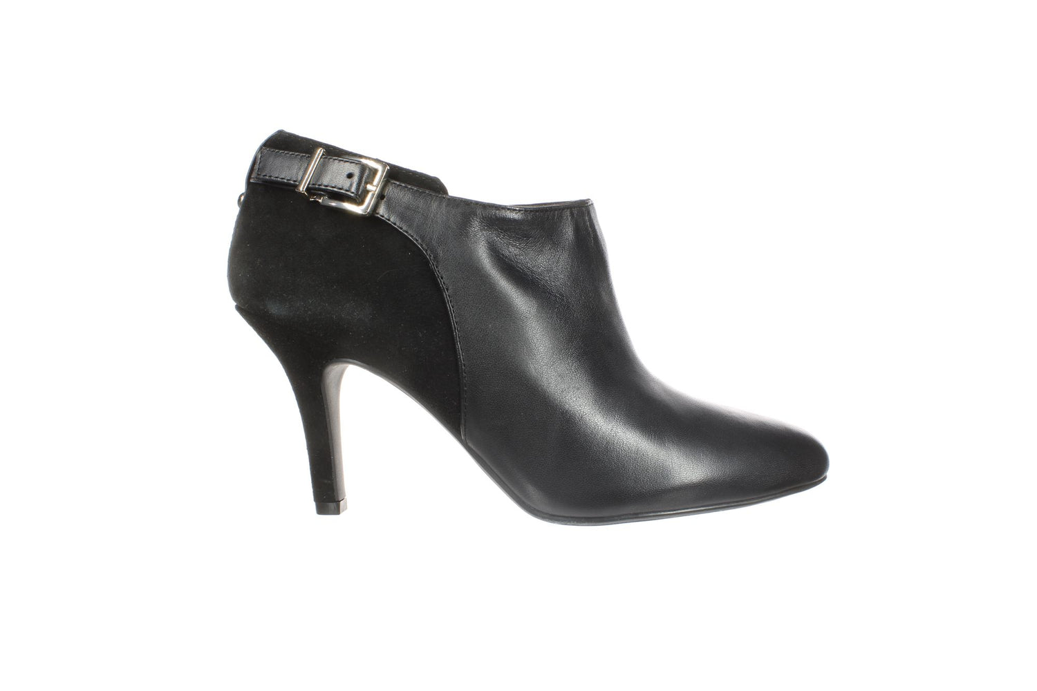 Essex Lane Black Womens Bootie Sz 8