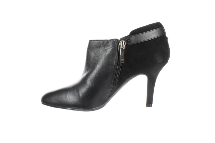 Essex Lane Black Womens Bootie Sz 8