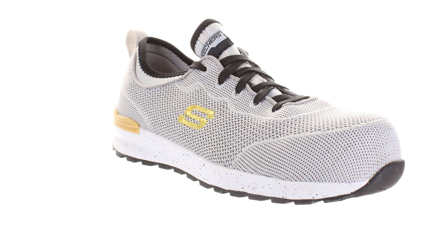 Skechers Grey Womens Work & Safety Sz 8.5