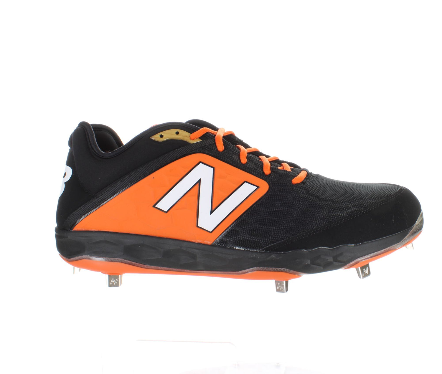 New Balance Black Mens Cleats Sz 17