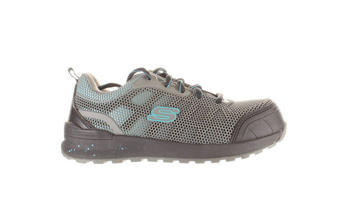 Skechers Grey Womens Work & Safety Sz 6.5