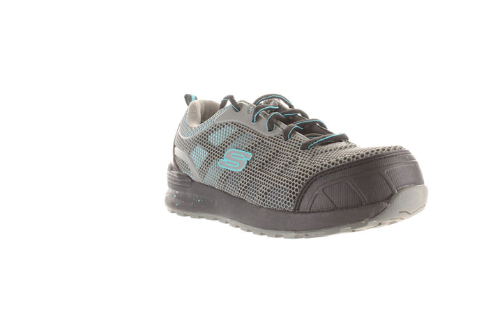 Skechers Grey Womens Work & Safety Sz 6.5