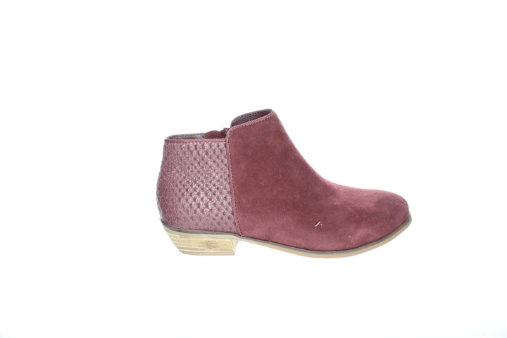 Softwalk Maroon Womens Bootie Sz 6