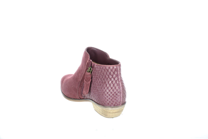 Softwalk Maroon Womens Bootie Sz 6