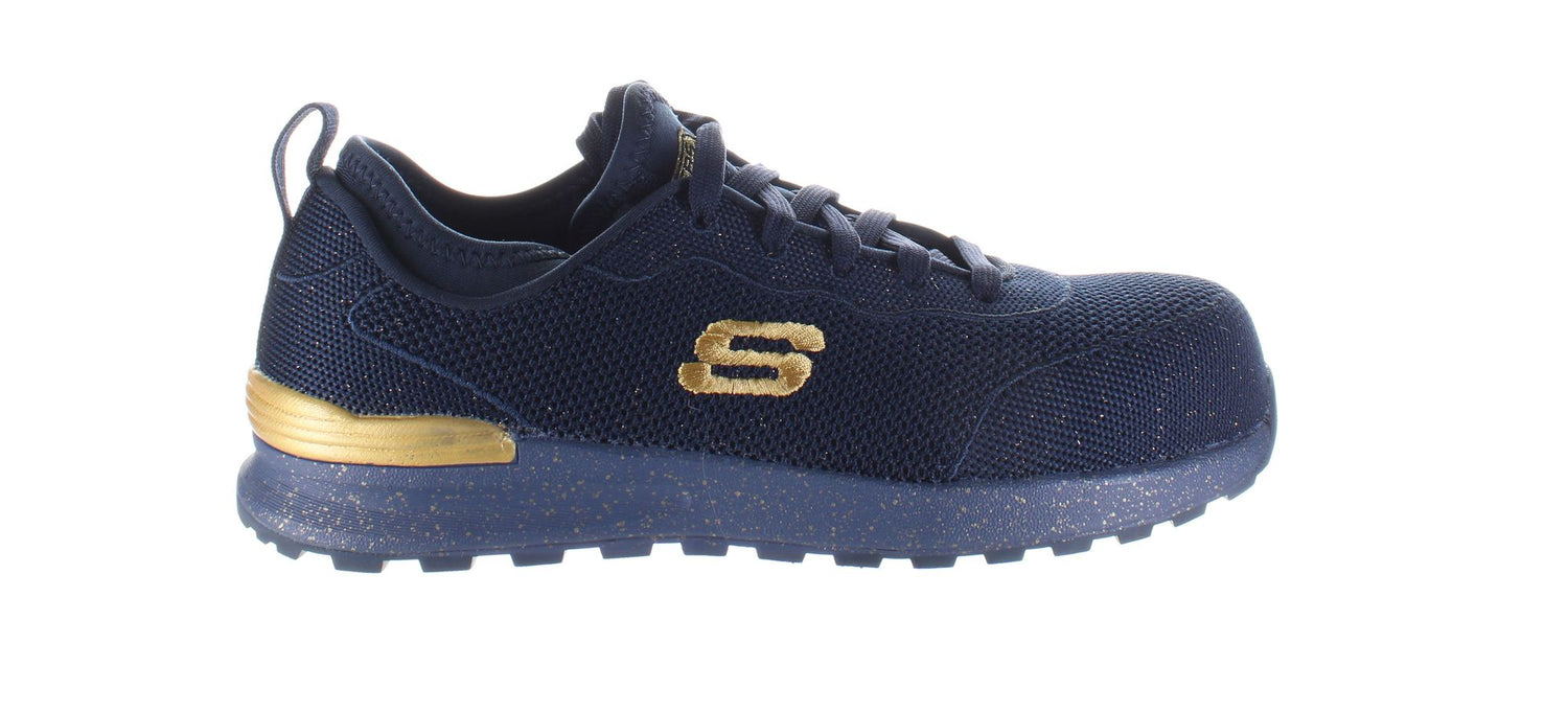 Skechers Blue/Navy Womens Work & Safety Sz 7.5