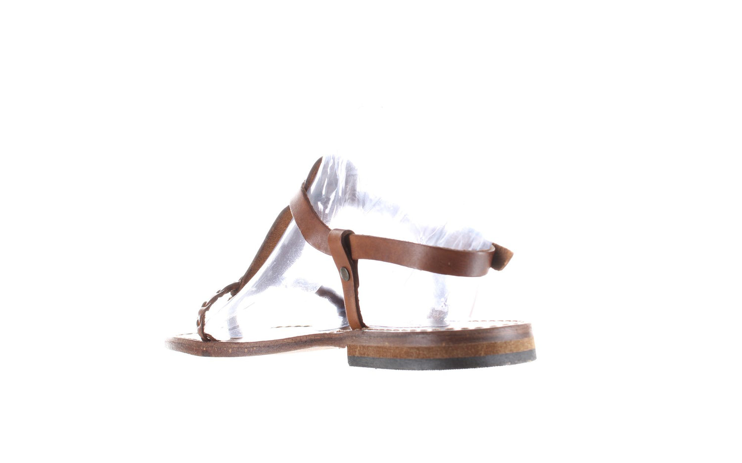 Modern Fiction Brown Womens T-Strap Sz