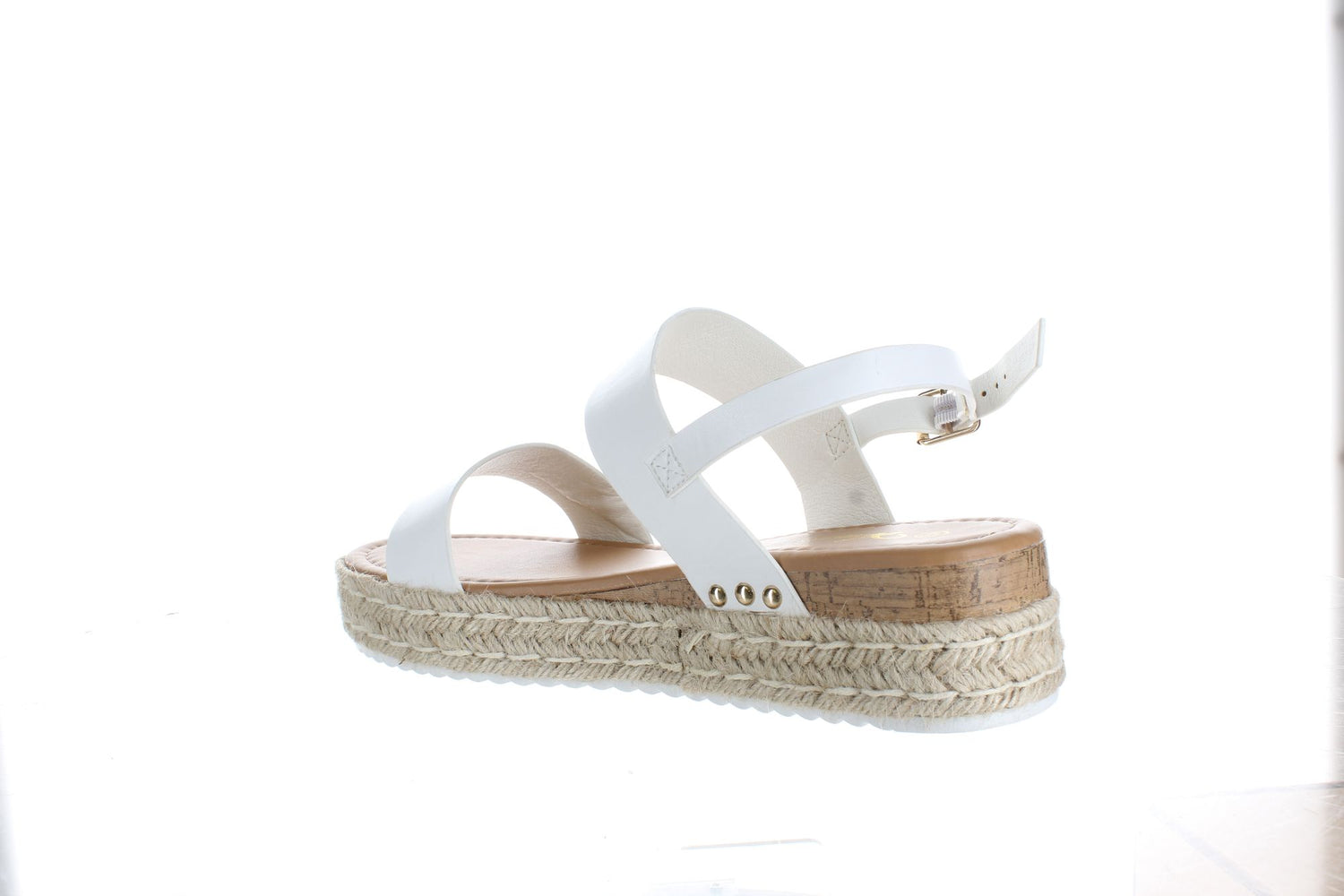 Athlefit White Womens Espadrille Sz