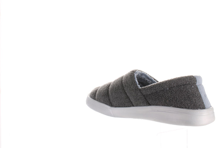 Dearfoams Grey Mens Slip-Ons Sz