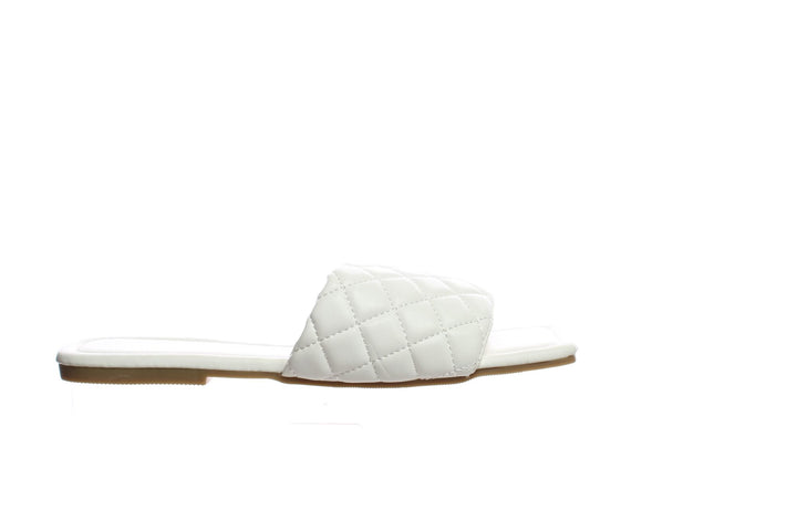 Katliu White Womens Slide Sz