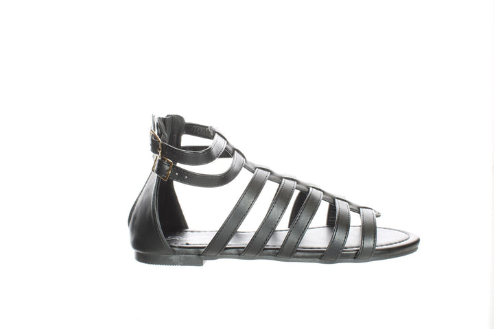 Katliu Black Womens Gladiator Sz