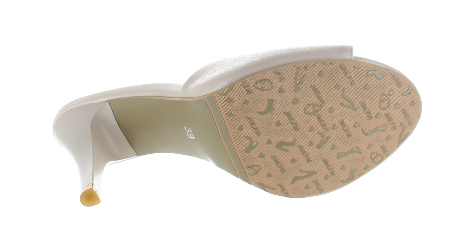 Jingpin Beige Womens Slide Sz