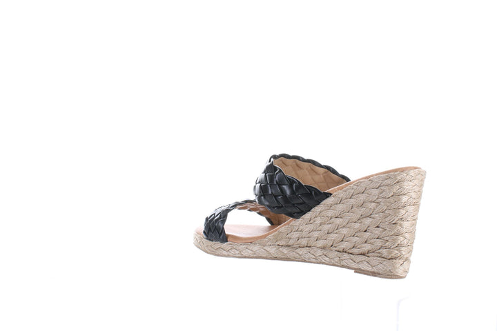 Andre Assous Black Womens Espadrille Sz