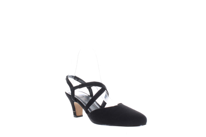 The Walking Cradle Co Black Womens Slingback Sz 6.5